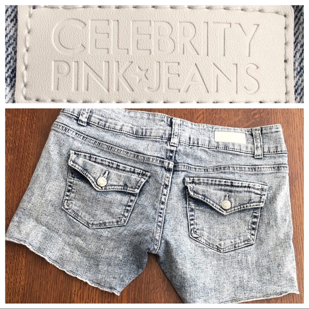 🔴 Celebrity Pink | Denim Shorts